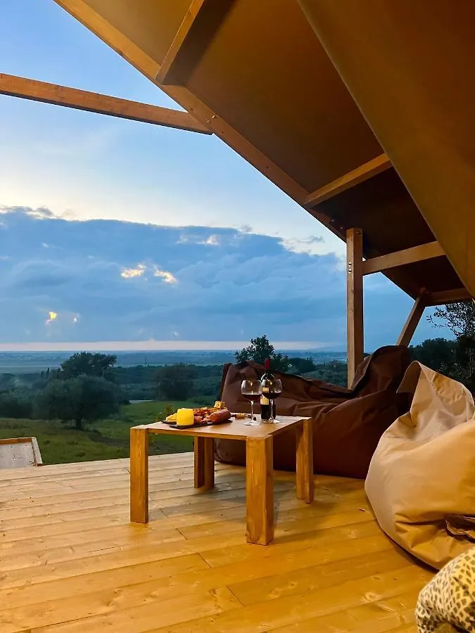 Glamping Grancia Otel Grosseto Lüks kamp alanı