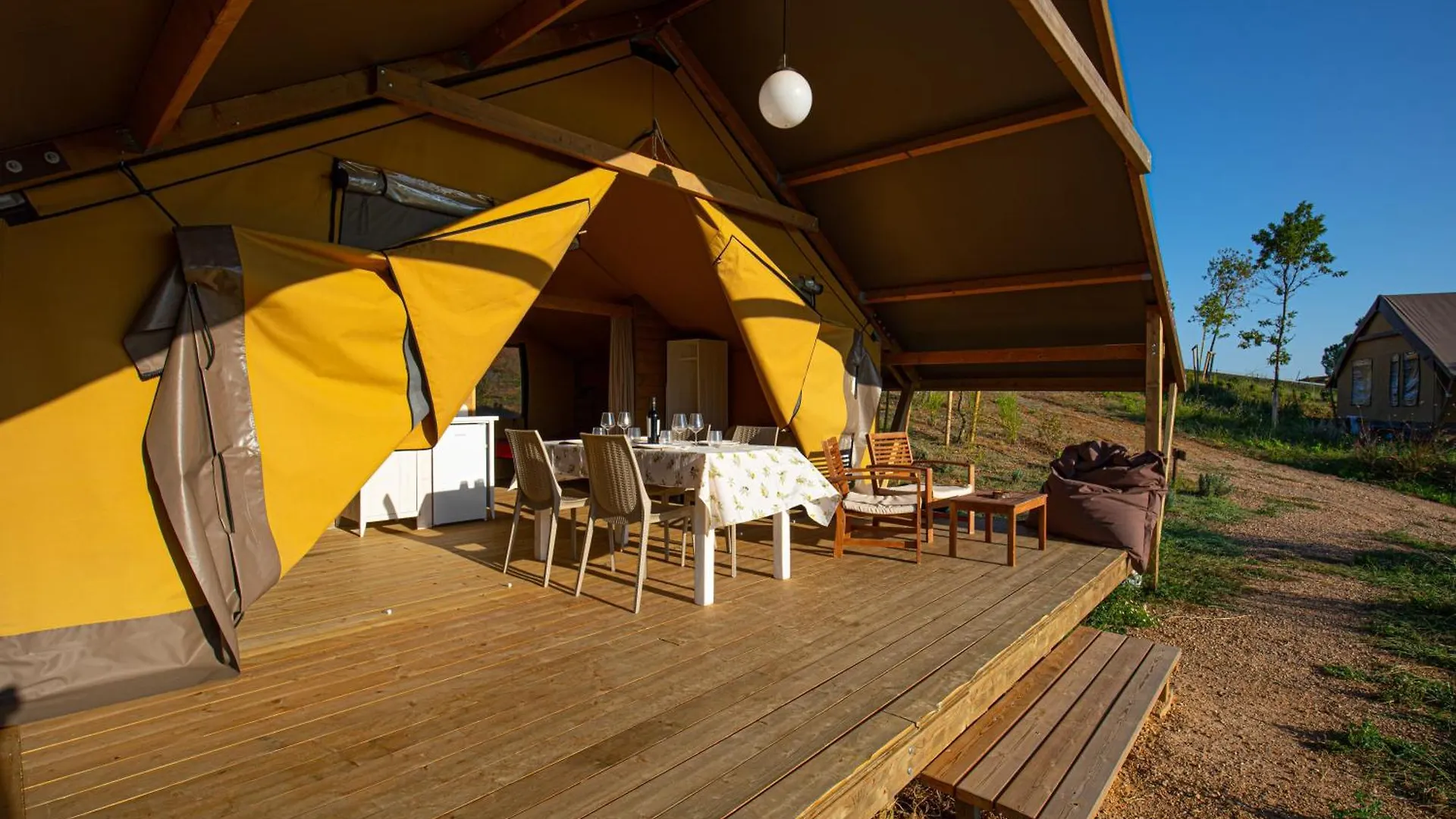 Lüks kamp alanı Glamping Grancia Otel Grosseto