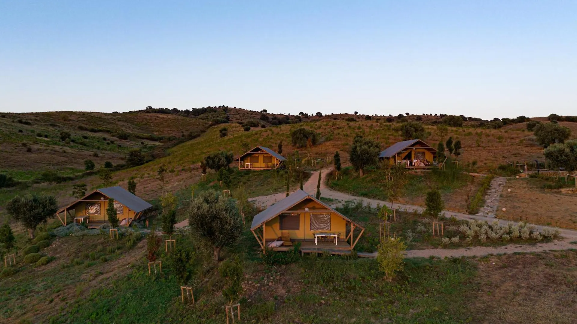 Lüks kamp alanı Glamping Grancia Otel Grosseto
